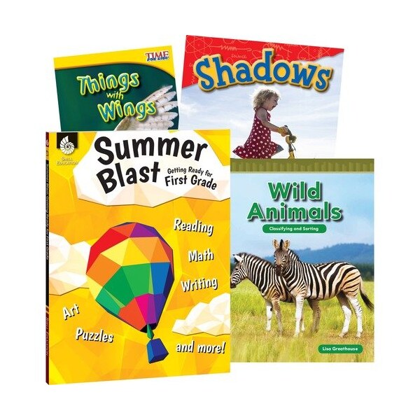 Shell Education Teacher Created Materials Book Set, Summer, Stem, GR 1, 9inx2/5inx12in, Multi SHL51671 - main